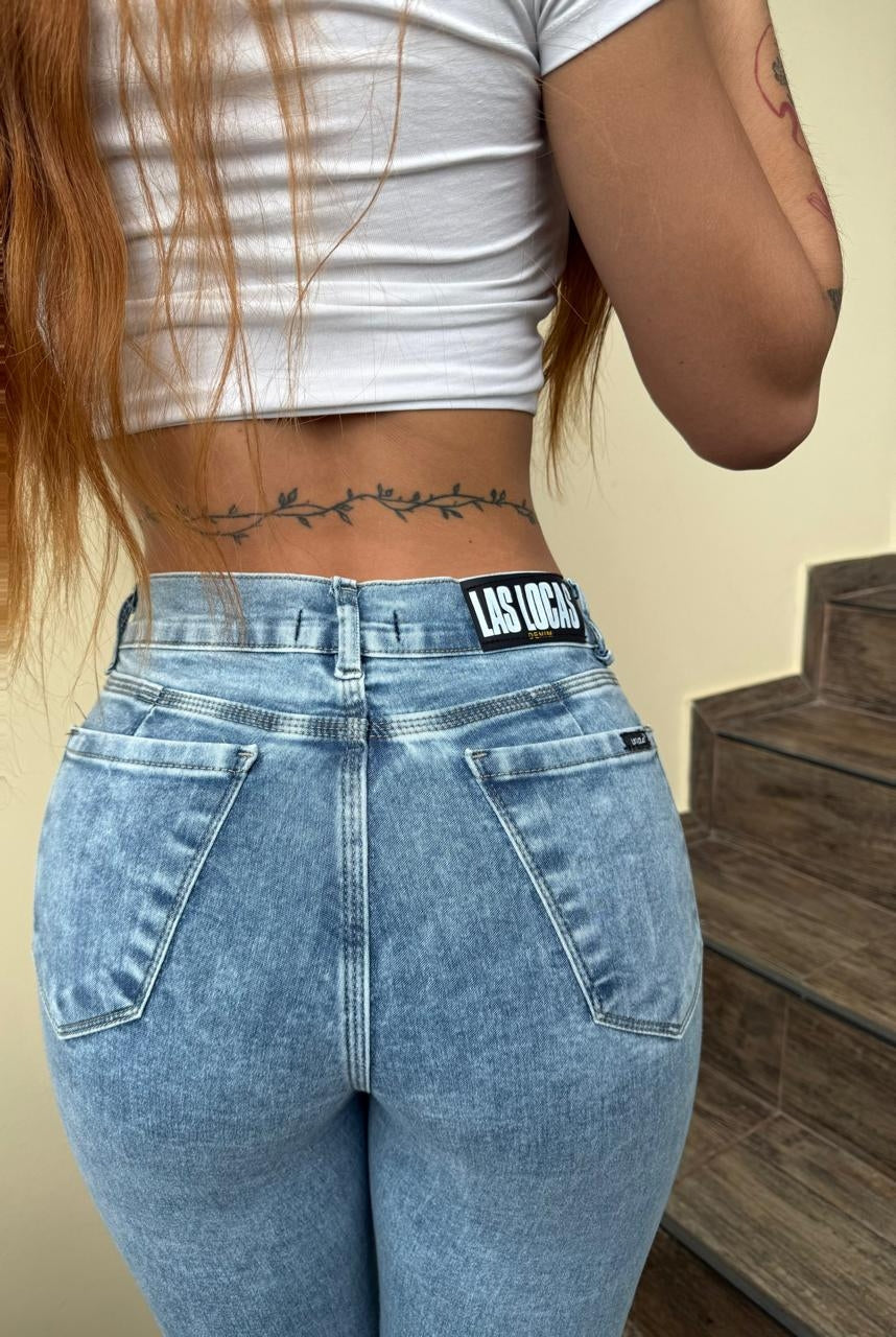 Jean Chupín Power Curve – Tiro Alto Push Up