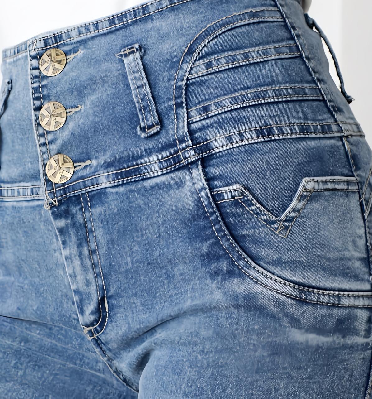 Jeans Levanta Cola Oxford