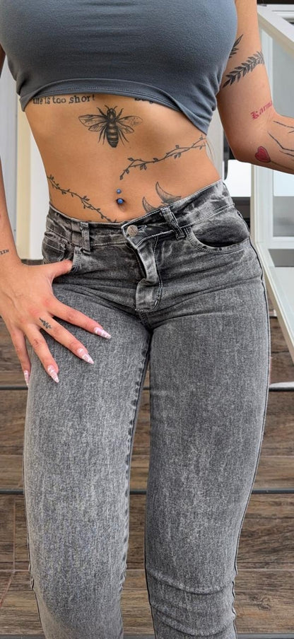 Jean Chupín Power Curve – Tiro Alto Push Up