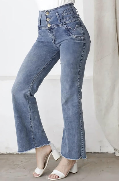 Jeans Levanta Cola Wide Leg